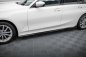 Preview: Maxton Seitenschweller Ansatz BMW 3er Limousine / Touring G20 / G21 Facelift schwarz Hochglanz BM-3-21F-SD1-G