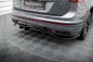 Preview: Maxton Mittlerer Cup Diffusor Heck Ansatz VW Tiguan Allspace R-Line Mk2 Facelift schwarz Hochglanz VW-TI-2F-RLINE-LWB-RD1G+RD2-G