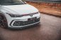 Preview: Maxton Front Ansatz V.4 für Volkswagen Golf 8 GTI schwarz Hochglanz VW-GO-8-GTI-FD4-G