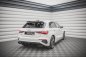 Preview: Maxton Heck Ansatz Flaps Diffusor V.2 für Audi S3 Sportback 8Y schwarz Hochglanz AU-A3-8Y-SLINE-RSD2-G