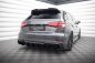 Preview: Maxton Diffusor Heck Ansatz Audi A3 S-Line Sportback 8V Facelift (Version mit Einzelauspuff auf beiden Seiten) AU-S3-3F-SB-RS1GO_O