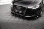 Preview: Maxton Front Ansatz V.3 Audi A6 C7 schwarz Hochglanz AU-A6-C7-FD3-G