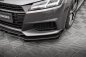 Preview: Maxton Front Flaps Audi TT S / S-Line 8S schwarz Hochglanz AUTT3SLINECNC-FSF1-G