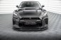 Preview: Maxton Front Ansatz V.1 Nissan GTR R35 Facelift schwarz Hochglanz NI-GTR-4F3-FD1-G