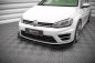 Preview: Maxton Front Flaps Volkswagen Golf R Mk7 schwarz Hochglanz VWGO7RCNC-FSF1-G