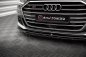 Preview: Maxton Front Ansatz V.1 für Audi S8 / A8 S-Line D5 schwarz Hochglanz AU-S8-D5-FD1G+FD1R-G