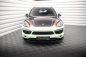 Preview: Maxton Front Ansatz für Porsche Cayenne Mk2 schwarz Hochglanz PO-CAY-2-FD1G+FD1R-G