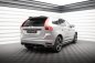 Preview: Maxton Spoiler CAP für Volvo XC60 R-Design Mk1 Facelift schwarz Hochglanz VO-XC60-1F-RDESIGN-CAP1-G