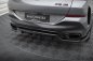 Preview: Maxton Mittlerer Cup Diffusor Heck Ansatz V.2 BMW X6 M-Paket G06 Facelift schwarz Hochglanz BM-X6-G06F-MPACK-RD2G+RD3-G