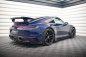 Preview: Maxton Mittlerer Diffusor Heck Ansatz DTM Look für V.2 Porsche 911 Carrera Aero 992 schwarz Hochglanz PO-911-992-CA-AERO-RD2G+RD3-G