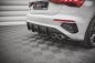Preview: Maxton Street Pro Heckschürze für Audi S3 Sportback 8Y AUS38YCNC-RS1BRB