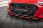 Preview: Maxton Front Ansatz V.1 für Audi A3 8Y schwarz Hochglanz AU-A3-8Y-FD1-G