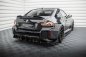 Preview: Maxton Heck Ansatz Flaps Diffusor V.4 für BMW M2 G87 schwarz Hochglanz BM-M2-G87-RSD4-G