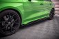 Preview: Maxton Street Pro Seitenschweller Ansatz für + Flaps Audi RS3 Limousine 8Y schwarz Hochglanz AURS38YSCNC-SD1BRB+SF1-G
