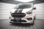 Preview: Maxton Front Ansatz für Ford Transit Custom ST-Line Mk1 Facelift schwarz Hochglanz FO-TRC-1F-STLINE-FD1G+FD1R-G