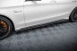 Preview: Maxton Seitenschweller Ansatz V.2 Mercedes-AMG C63 Limousine / Kombi W205 / S205 schwarz Hochglanz ME-C-205-63-SD1-G