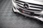 Preview: Maxton Front Ansatz für Mercedes-Benz C W205 schwarz Hochglanz ME-C-205-FD1-G