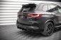 Preview: Maxton Heck Ansatz Flaps Diffusor für BMW X5M F95 schwarz matt BM-X5M-05-RSD1-T
