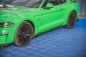 Preview: Maxton Street Pro Seitenschweller Ansatz für V.1 für + Flaps Ford Mustang GT Mk6 Facelift schwarz Hochglanz FOMU6FGTCNC-SD1B+SRF1-G