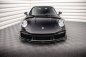 Preview: Maxton Front Ansatz für Porsche 911 Turbo S 992 schwarz Hochglanz PO-911-992-TURBO-S-FD1-G