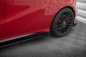 Preview: Maxton Side Flaps Mercedes-Benz A 45 AMG W176 Facelift schwarz Hochglanz MEA176FAEROCNCCNC-SF1-G