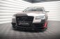 Preview: Maxton Front Ansatz V.2 für Audi S8 D4 schwarz Hochglanz AU-A8-D4-SLINE-FD2-G