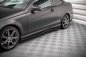 Preview: Maxton Seitenschweller Ansatz für Mercedes-Benz C Coupe AMG-Line C204 schwarz Hochglanz ME-C-204F-AMGLINE-C-SD1-G