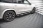 Preview: Maxton Seitenschweller Ansatz für Mercedes-Benz GLS AMG-Line X167 schwarz Hochglanz ME-GLS-167-AMGLINE-SD1-G
