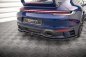 Preview: Maxton Mittlerer Diffusor Heck Ansatz DTM Look für V.1 Porsche 911 Carrera Aero 992 schwarz Hochglanz PO-911-992-CA-AERO-RD1G+RD3-G