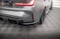 Preview: Maxton Heck Ansatz Flaps Diffusor V.2 für BMW M3 G80 schwarz Hochglanz BM-3-G80-M-RSD2-G
