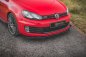 Preview: Maxton Racing Front Ansatz V.3 für passend +Flaps für Volkswagen Golf GTI Mk6 schwarz Hochglanz VWGO6GTICNC-FD3B+FSF1-G