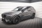 Preview: Maxton Seitenschweller Ansatz für Volvo XC90 R-Design Mk2 Facelift schwarz Hochglanz VO-XC90-2F-RDESIGN-SD1-G