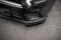 Preview: Maxton Front Flaps Mercedes A35 AMG / AMG-Line Aero Pack W177  schwarz Hochglanz MEA17735CNC-FSF1-G