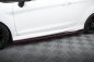 Preview: Maxton Seitenschweller Ansatz V.3 Ford Fiesta ST / ST-Line Mk7 schwarz Hochglanz FO-FI-7/7F-ST-SD3-G