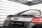 Preview: Maxton Spoiler CAP Abrisskante Audi TT S / S-Line 8S schwarz Hochglanz AU-TT-3-SLINE-CAP1-G