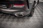 Preview: Maxton Mittlerer Diffusor Heck Ansatz DTM Look für V.2 BMW X6 M-Paket G06 schwarz Hochglanz BM-X6-06-MPACK-RD3G+RD4-G
