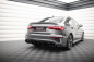 Preview: Maxton Diffusor Heck Ansatz + Endschalldampfer Sportauspuff Attrappe Audi A3 S-Line Limousine 8Y AU-S3-8Y-S-RS1G+BLACK