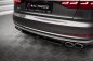 Preview: Maxton Mittlerer Diffusor Heck Ansatz für Audi S8 D5 schwarz Hochglanz AU-S8-D5-RD1-G