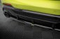 Preview: Maxton Mittlerer Cup Diffusor Heck Ansatz V.2 BMW M135i F40 schwarz Hochglanz BM-1-40-M-RD2-G