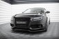 Preview: Maxton Front Ansatz V.3 Audi S5 / A5 S-Line 8T schwarz Hochglanz AU-S5-1-FD2-G