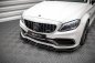 Preview: Maxton Front Ansatz V.3 für Mercedes-AMG C63 Coupe AMG Aero Pack C205 Facelift schwarz Hochglanz ME-C-205F-AMG-C-FD3-G