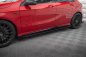 Preview: Maxton Side Flaps Mercedes-Benz A 45 AMG W176 Facelift schwarz Hochglanz MEA176FAEROCNCCNC-SF1-G