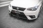 Preview: Maxton Front Ansatz V.2 für Seat Ibiza FR/ Standard Mk5 schwarz Hochglanz SE-IB-5-FD2-G