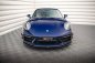 Preview: Maxton Front Ansatz V.1 für Porsche 911 Carrera Aero 992 schwarz Hochglanz PO-911-992-CA-AERO-FD1-G