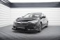 Preview: Maxton Street Pro Front Ansatz + Flaps Honda Civic Mk10 schwarz Hochglanz HOCI10CNC-FD1BRB+FSF1-G