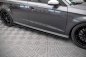 Preview: Maxton Seitenschweller Ansatz für Audi S3 / A3 S-Line Sportback 8V Facelift schwarz Hochglanz AU-S3-3F-SB-SD1-G