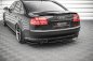 Preview: Maxton Mittlerer Diffusor Heck Ansatz für Audi S8 D3 schwarz Hochglanz AU-S8-D3F-RD1-G