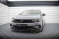 Preview: Maxton Front Ansatz V.1 VW Passat R-Line B8 Facelift schwarz Hochglanz VW-PA-B8F-RLINE-FD1-G