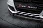 Preview: Maxton Front Ansatz V.1 Audi A4 Competition B8 Facelift schwarz Hochglanz AU-A4-B8F-COMP-FD1-G