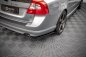 Preview: Maxton Heck Ansatz Flaps Diffusor für Volvo V70 Mk3 Carbon Look VO-V70-3-RSD1-C